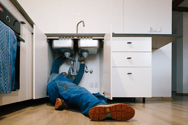 Professional Leak Detection technician working in Whitinsville, MA